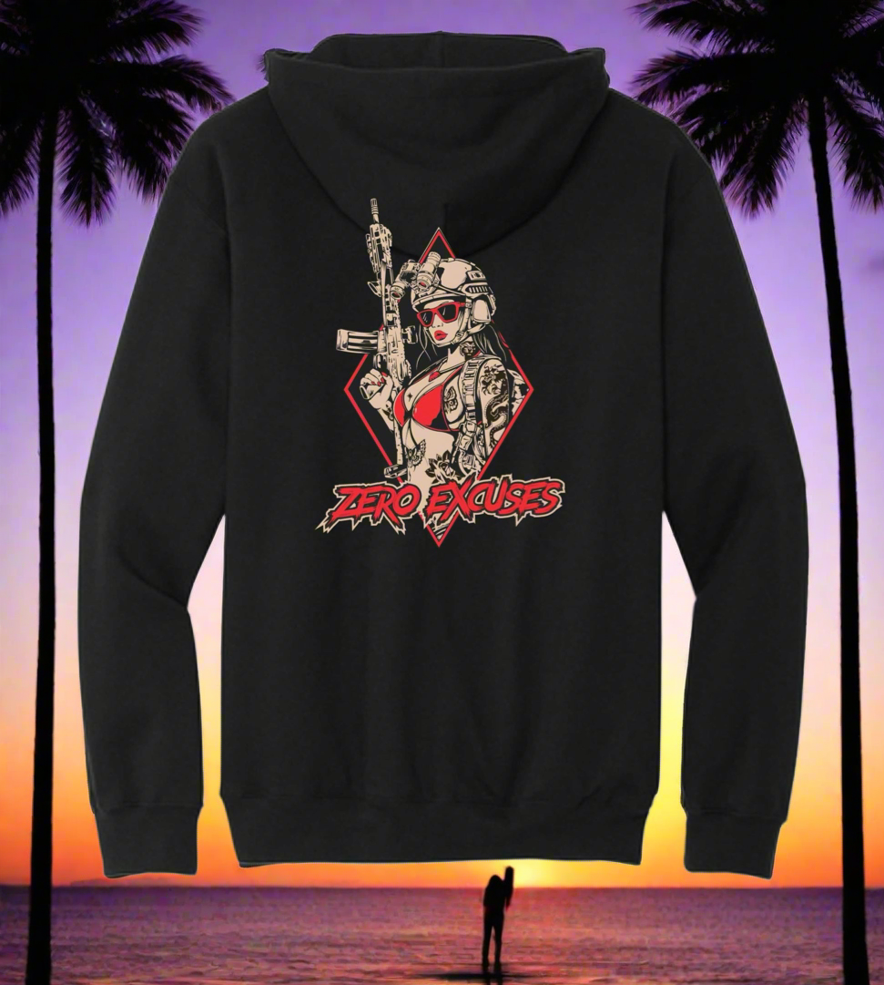 Zero Excuses Hoodie (Pre-Order)