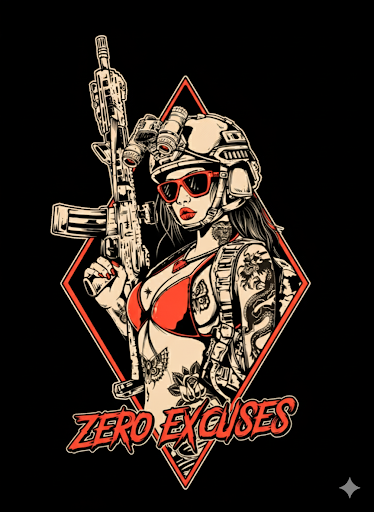 Zero Excuses Hoodie (Pre-Order)