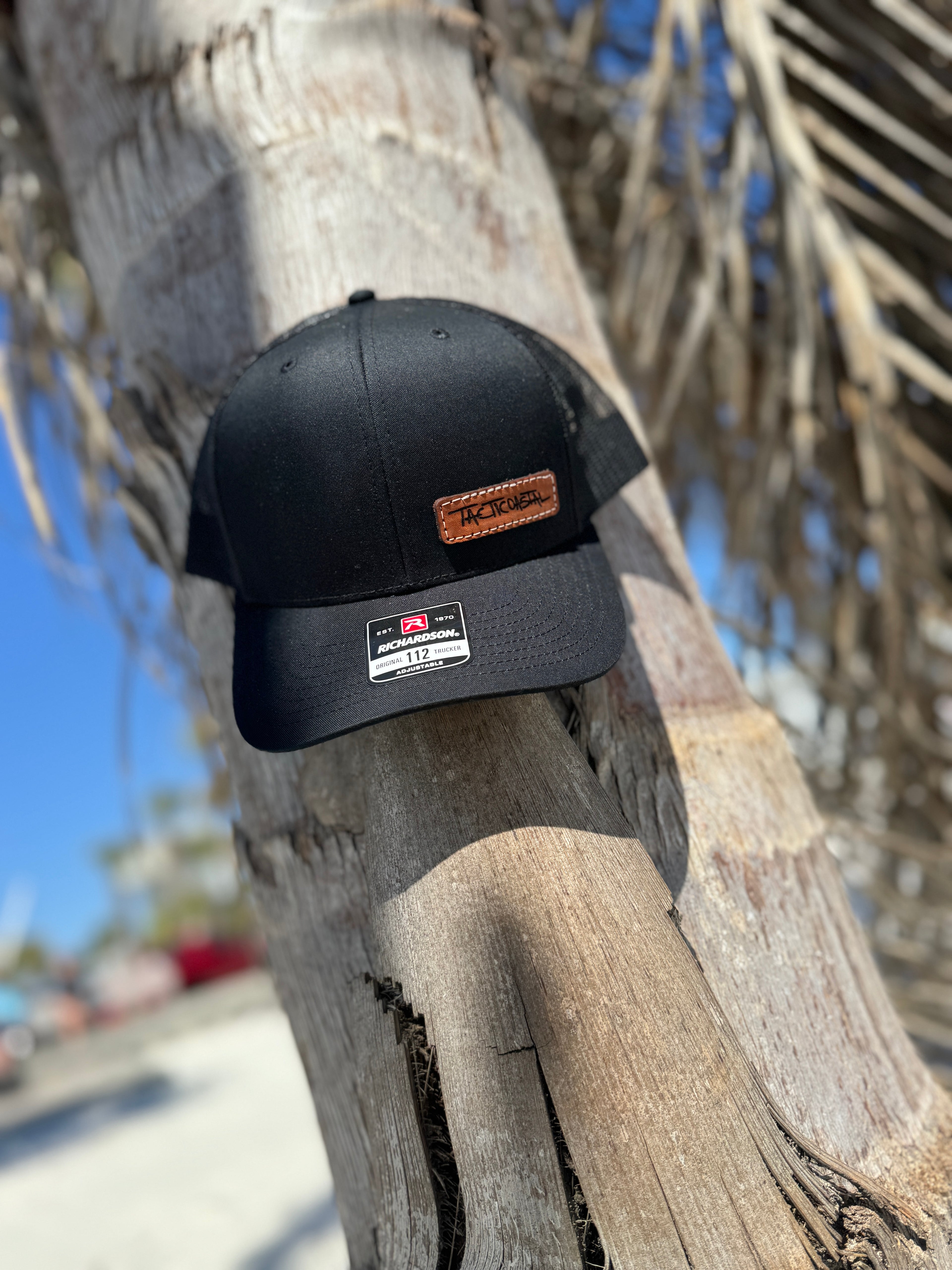 Origins Leather Patch Hat
