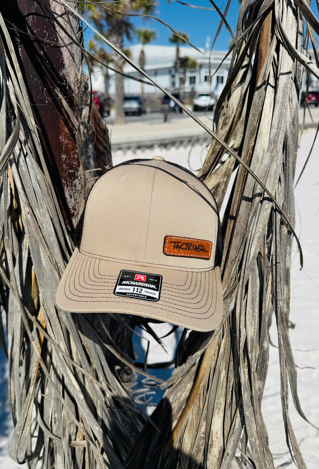 Origins Leather Patch Hat