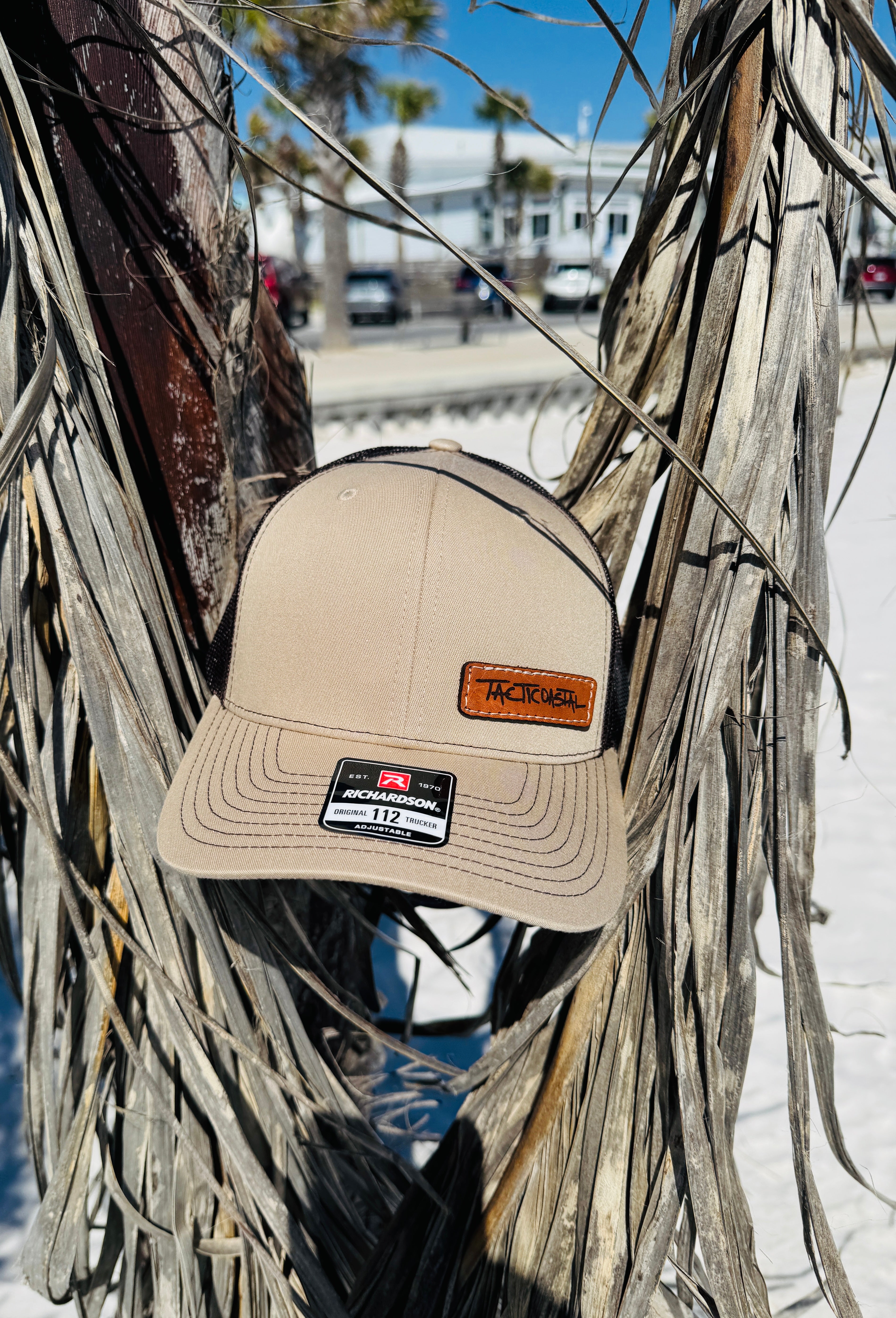 Origins Leather Patch Hat