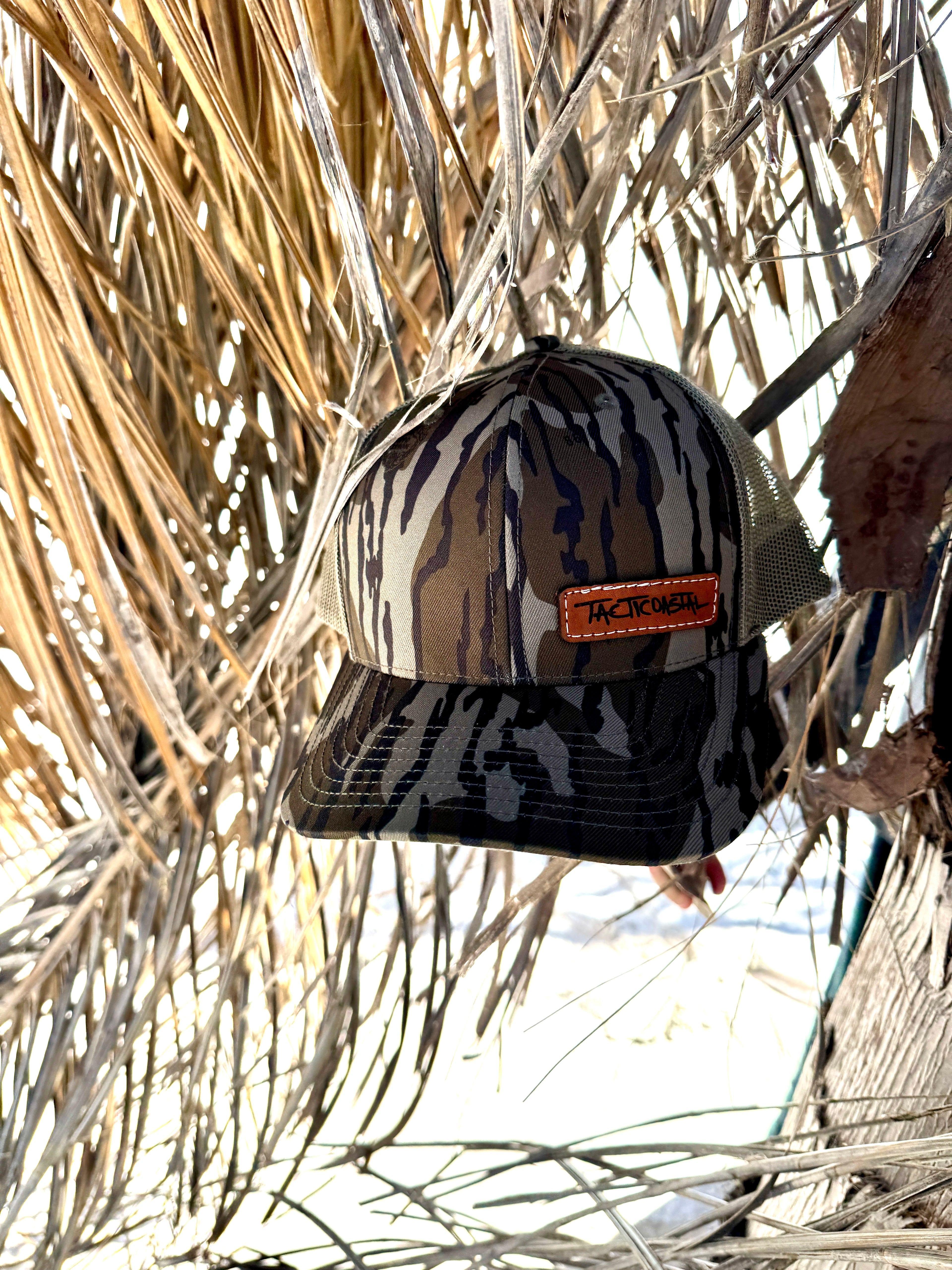 Origins Leather Patch Hat